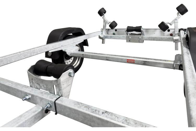 Remorque bateau et voiture variante Ocean 750, 750 kg