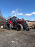 Massey Ferguson 7480 occasion – 158 ch avec chargeur frontal Quicke