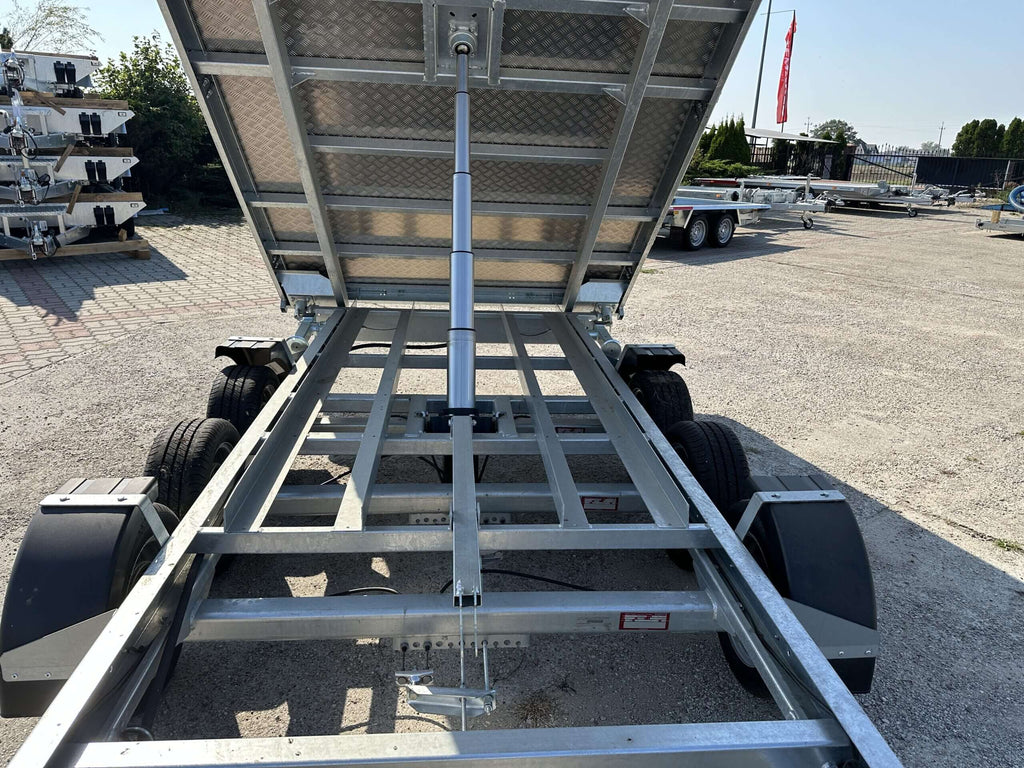 Remorque benne basculante à trois essieux Temared Tipper 3 500 kg