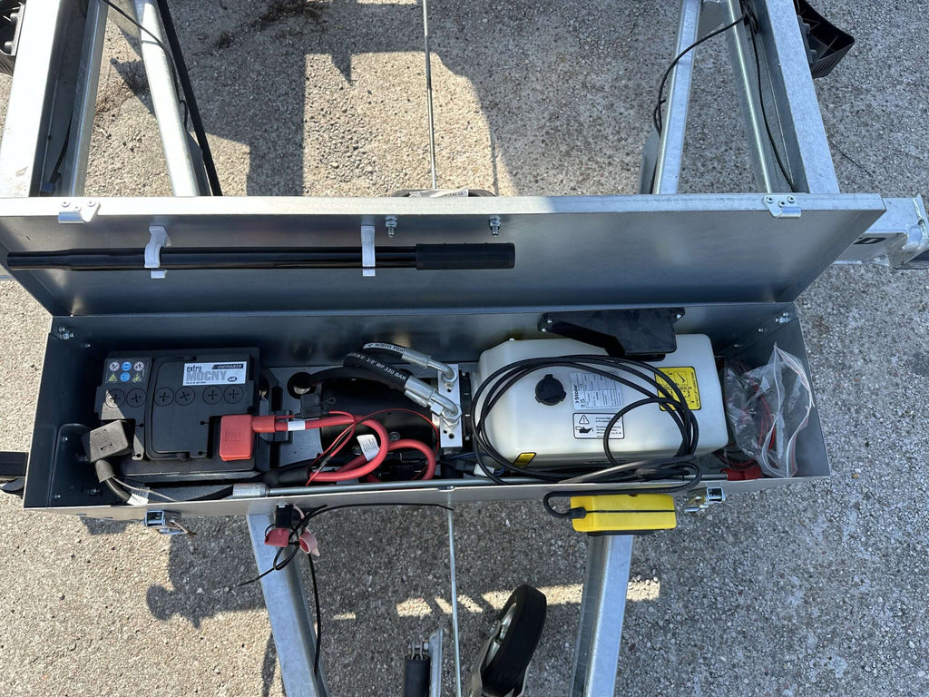 Remorque benne basculante à trois essieux Temared Tipper 3 500 kg