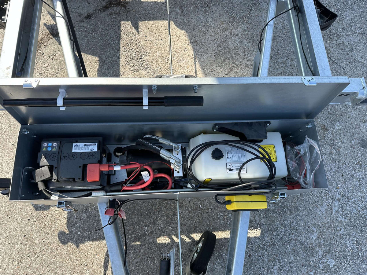 Remorque benne basculante à trois essieux Temared Tipper 3 500 kg