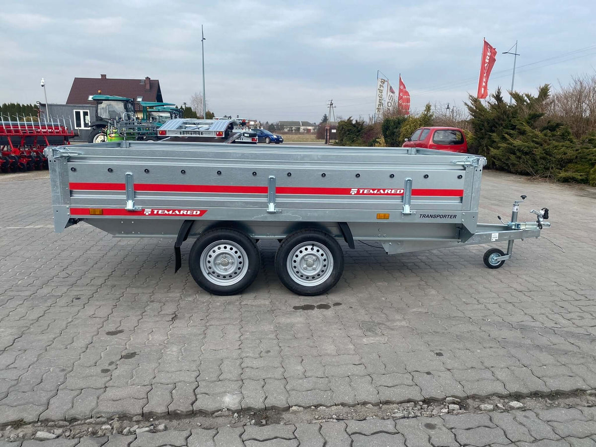 Remorque à deux essieux Temared  750 kg