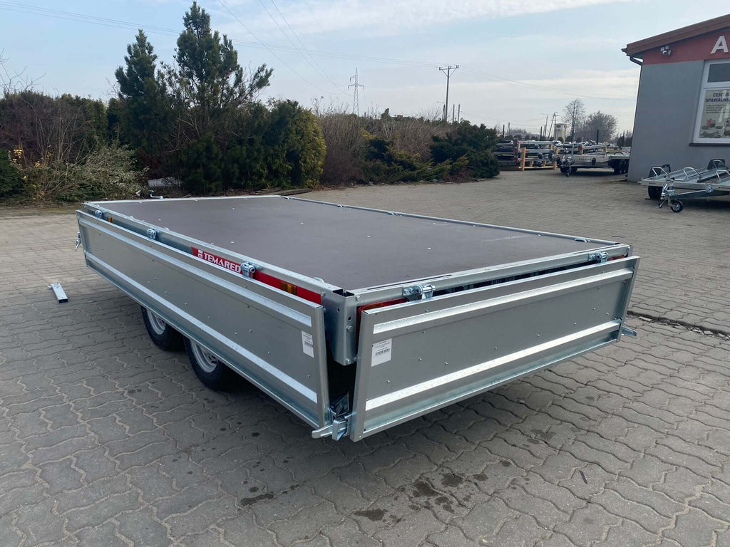 Remorque à deux essieux Temared  750 kg