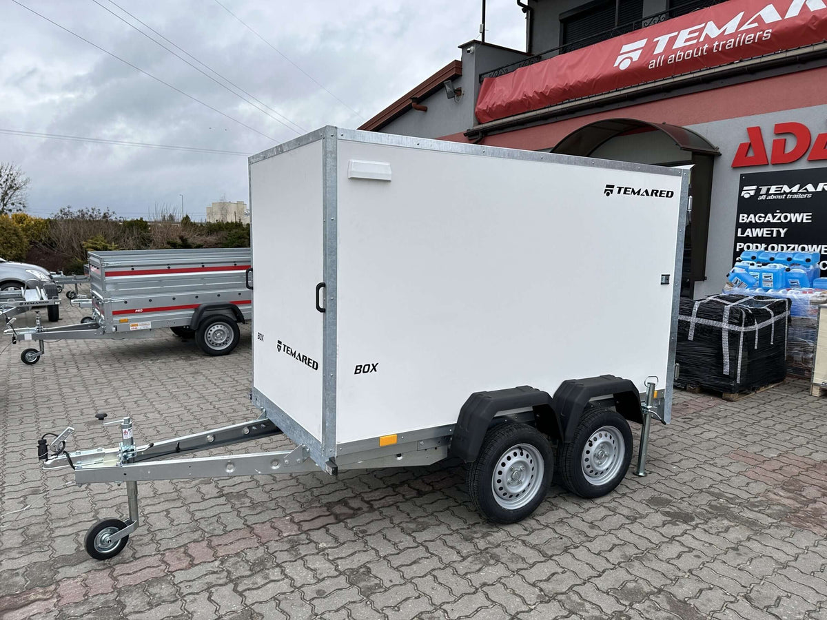 Remorque Furgon Box 2512/2 à deux essieux avec DMC 750 kg