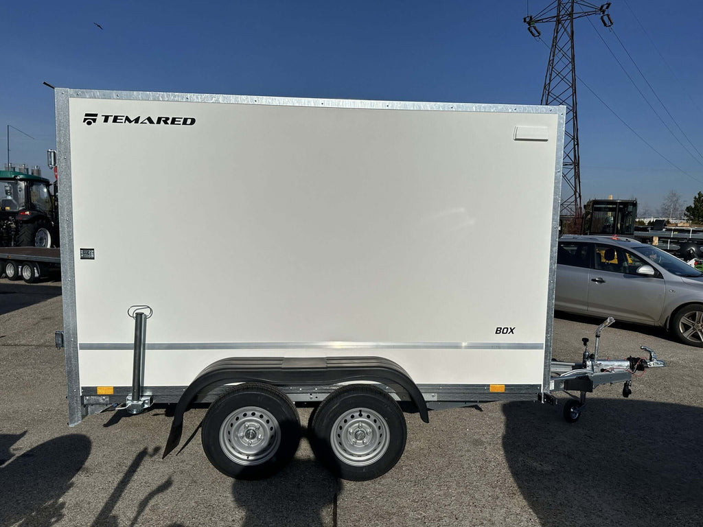 Remorque Furgon BOX 3015/2 Temared deux essieux freinés 2000kg