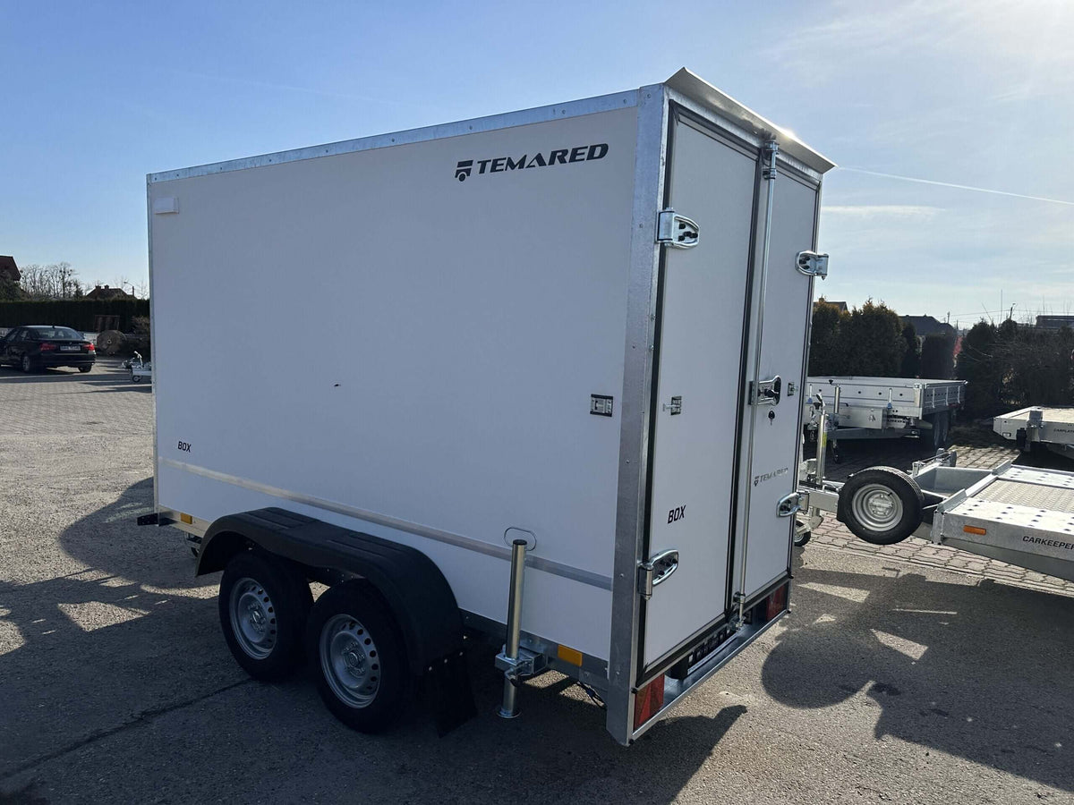Remorque Furgon BOX 3015/2 Temared deux essieux freinés 2000kg