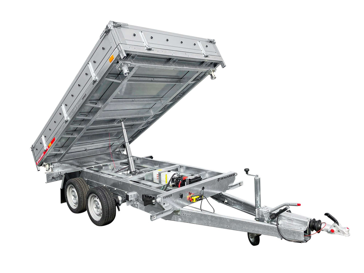 Remorque basculante à deux essieux Temared Tipper 3217/3