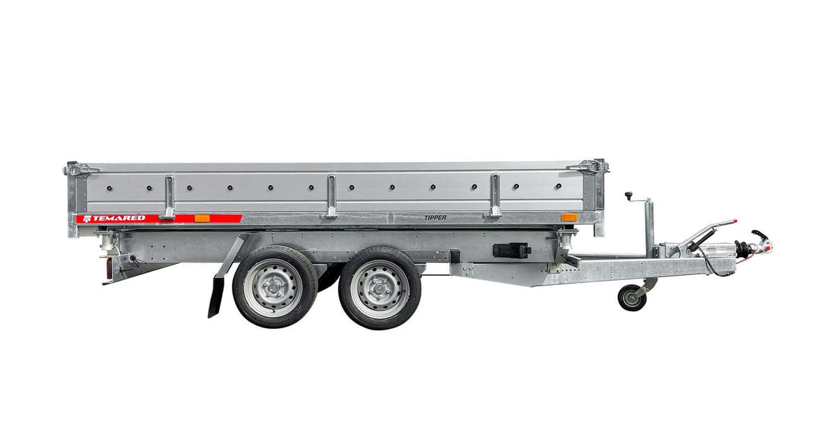 Remorque basculante à deux essieux Temared Tipper 3217/3