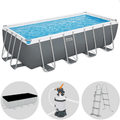 Bestway Power Steel 56671 - 488 x 244 x 122 cm - Piscine hors-sol