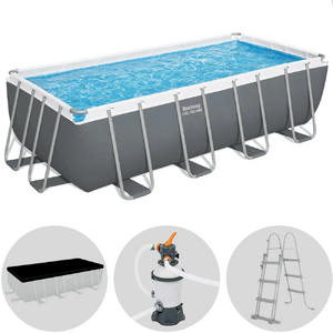 Bestway Power Steel 56671 - 488 x 244 x 122 cm - Piscine hors-sol