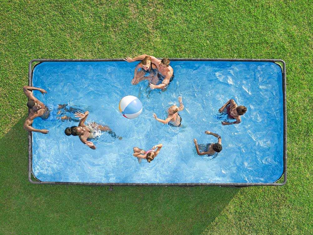 Bestway APX 365 561KA - 549 x 274 x 132 cm - Piscine hors-sol pour 7-8 personnes