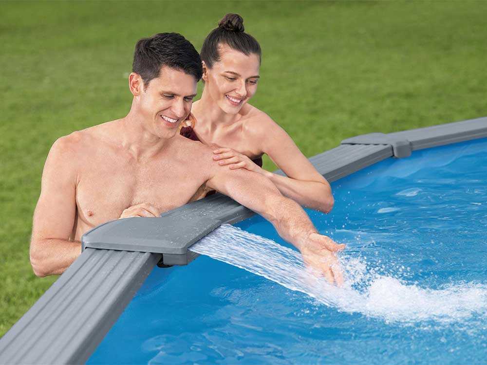 Bestway Hydrium 561RP - Ø732x132 cm - Piscine ronde