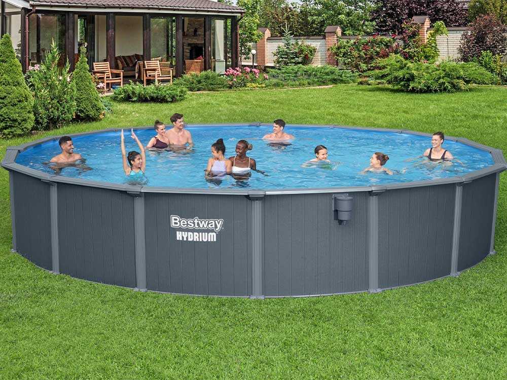 Bestway Hydrium 561RP - Ø732x132 cm - Piscine ronde