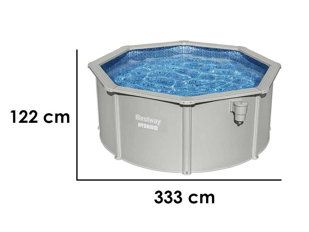 Bestway Hydrium 56566 - Ø305x122 cm - Piscine ronde