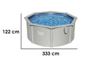 Bestway Hydrium 56566 - Ø305x122 cm - Piscine ronde