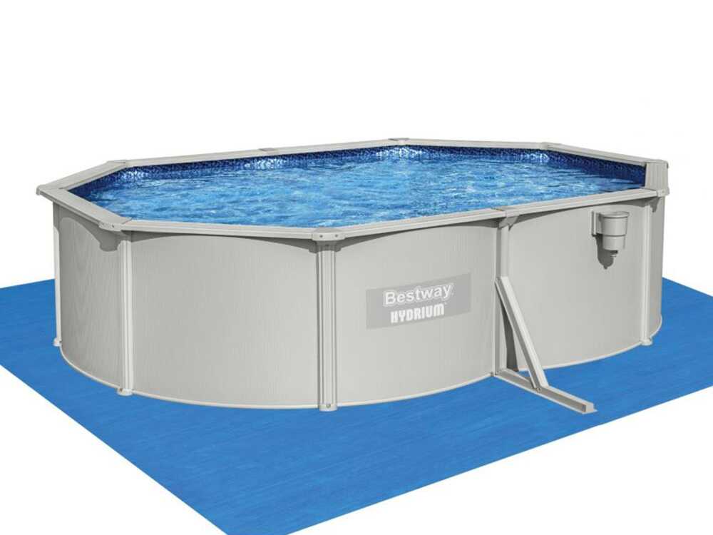 Bestway Hydrium 56586 - 500 x 360 x 120 cm - Piscine ovale