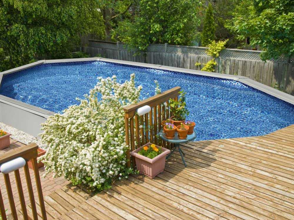 Bestway Hydrium 56586 - 500 x 360 x 120 cm - Piscine ovale