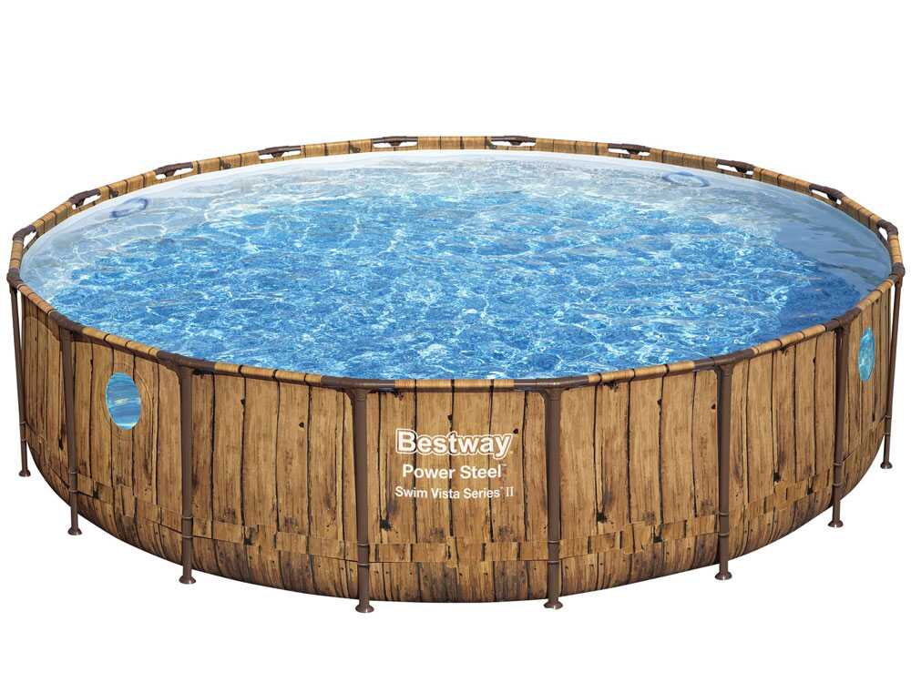 Bestway Power Steel Swim Vista 56977 - Ø549x122 cm - Piscine ronde