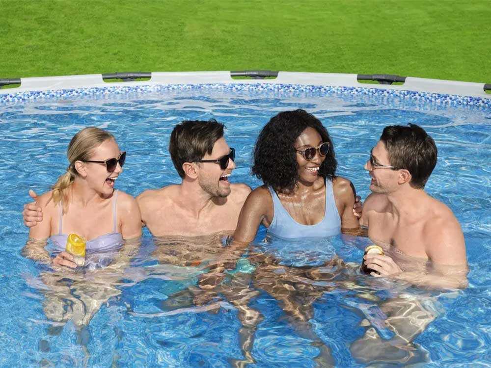 Bestway Steel Pro max 5612X - Ø427x122 cm - Piscine ronde