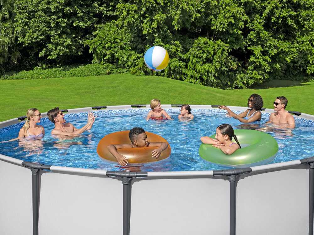 Bestway Steel Pro max 5612X - Ø427x122 cm - Piscine ronde