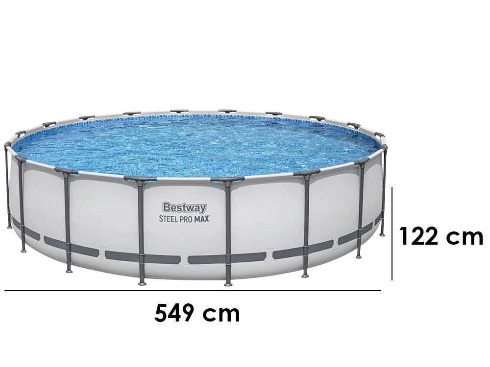 Bestway Steel Pro max 5612X - Ø427x122 cm - Piscine ronde