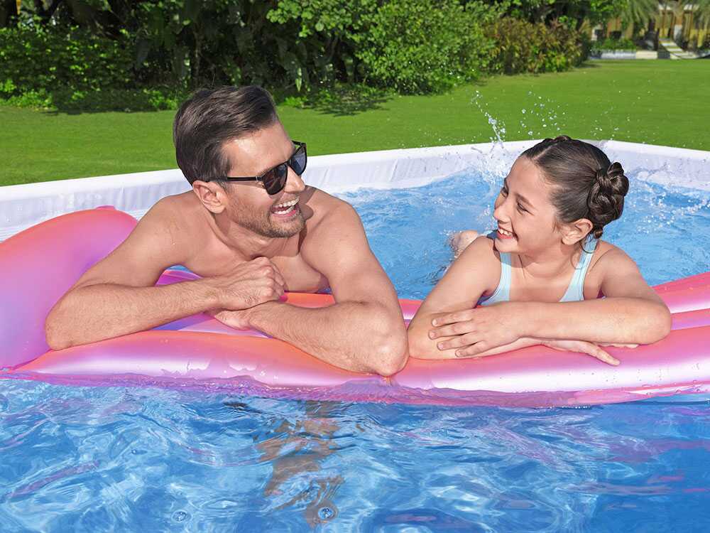Bestway Steel Pro Max 56442 - 404x201x100 cm - Piscine hors-sol pour 5-6 personnes