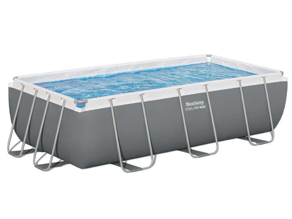 Bestway Steel Pro Max 56442 - 404x201x100 cm - Piscine hors-sol pour 5-6 personnes