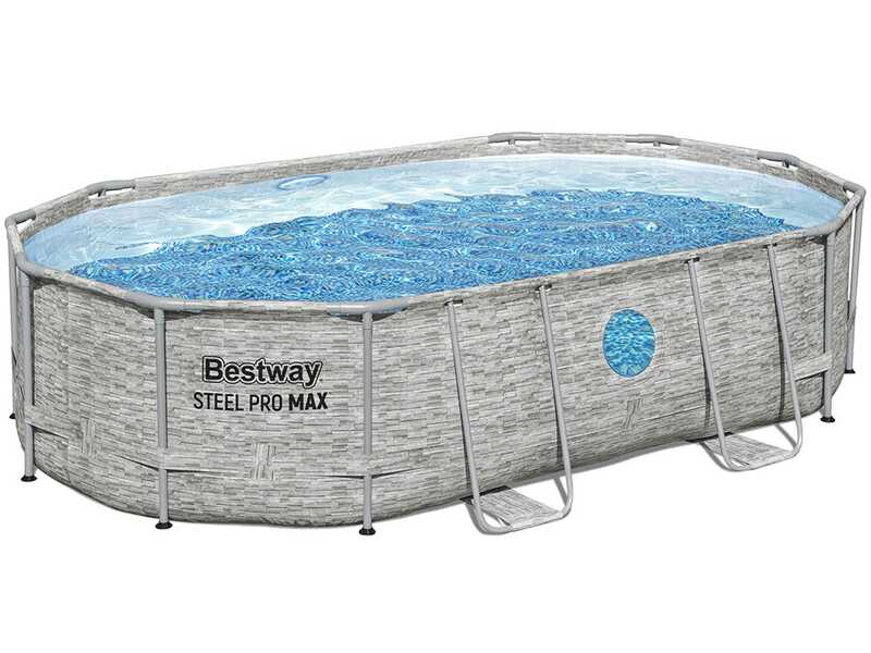 Détail hublot Splashview de la piscine Bestway 56946