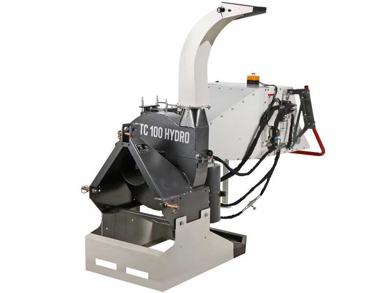 BlackStone BTC 100 HYDRO – Broyeur à tracteur avec rouleau d'entraînement hydraulique