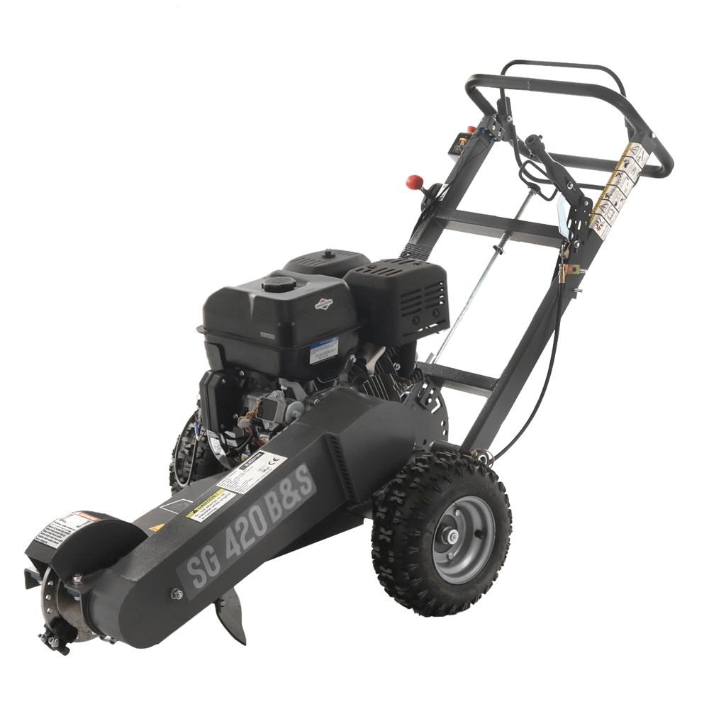 BlackStone-Rogneuse de souches BlackStone SG 420 B&S ES PRO – Moteur B&S XR2100 420cm3