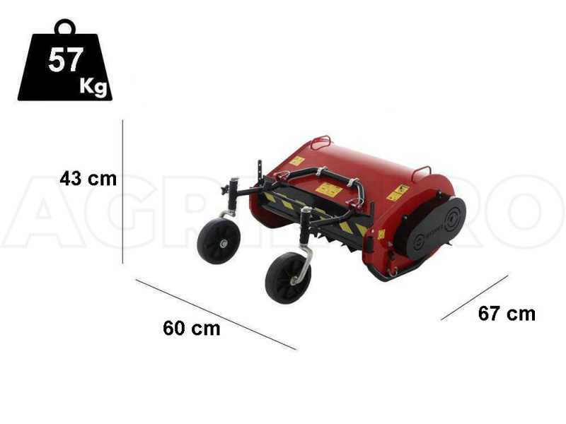 Broyeur pour motoculteur à 2 roues – largeur 50 cm – puissance min. 6 CV