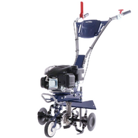 BullMach FLORA 40 – Motobineuse à essence 4,5 CV, moteur Loncin 139 cm³