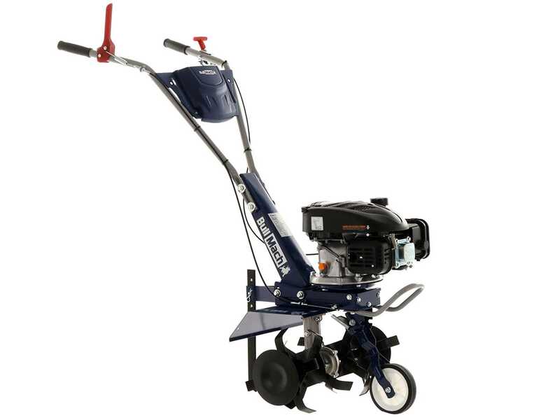 BullMach FLORA 40 – Motobineuse à essence 4,5 CV, moteur Loncin 139 cm³