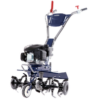 BullMach FLORA 60 – Motobineuse à essence 4,5 CV, moteur Loncin 139 cm³, fraise 68 cm