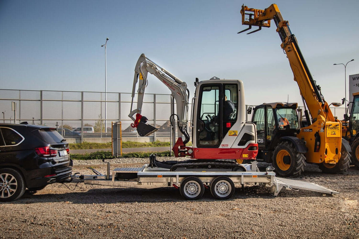 Remorque  Temared Builder 3015 avec un PTAC de 3 000 kg
