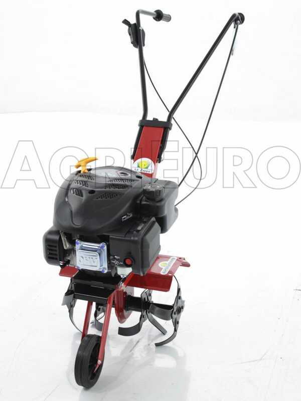 Eurosystems La Zappa – Motobineuse à essence 4 CV, moteur Loncin 123 cm³