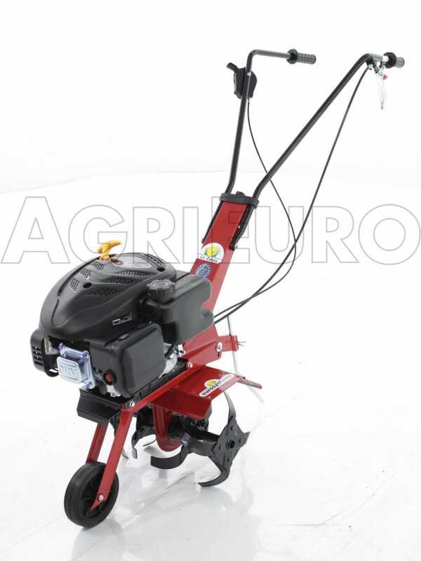 Eurosystems La Zappa – Motobineuse à essence 4 CV, moteur Loncin 123 cm³