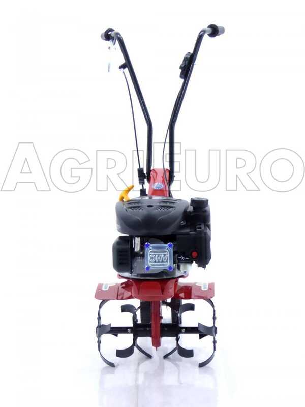Eurosystems Z2 – Motobineuse à essence 4 CV, moteur Loncin 123 T, 1 vitesse