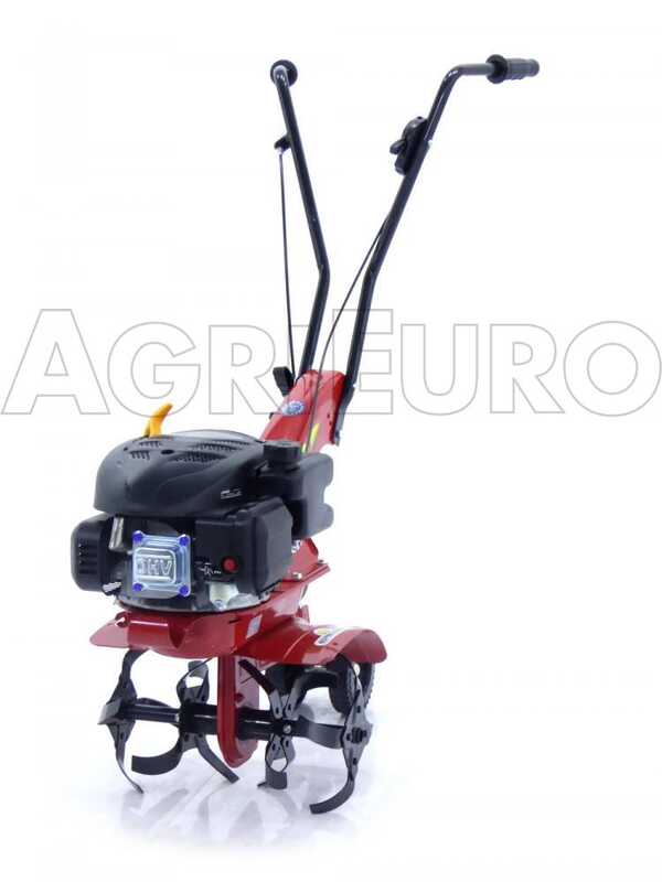Eurosystems Z2 – Motobineuse à essence 4 CV, moteur Loncin 123 T, 1 vitesse