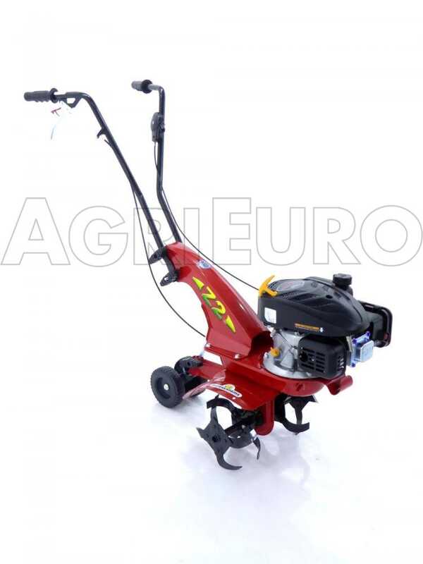 Eurosystems Z2 – Motobineuse à essence 4 CV, moteur Loncin 123 T, 1 vitesse
