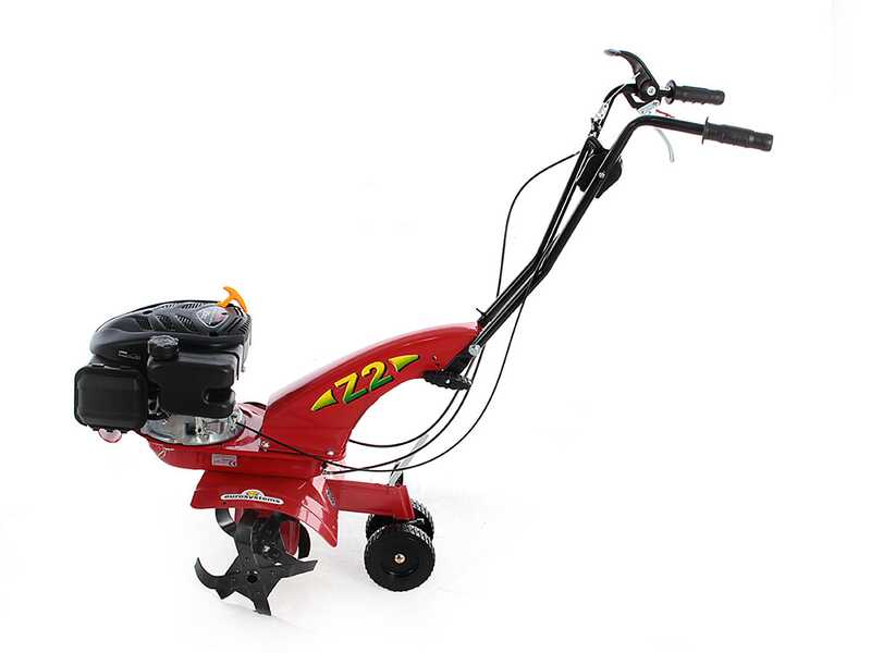 Eurosystems Z2 RM – Motobineuse à essence, moteur Loncin 123 T, marche AV/AR