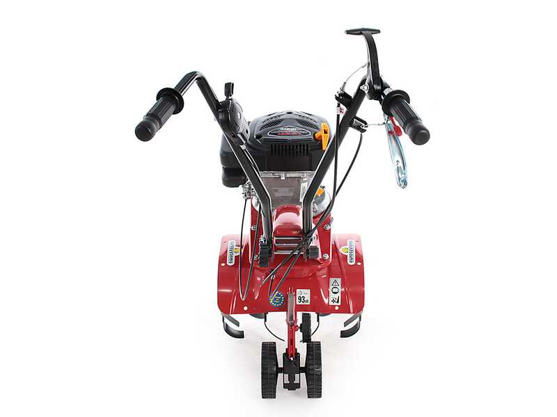 Eurosystems Z2 RM – Motobineuse à essence, moteur Loncin 123 T, marche AV/AR
