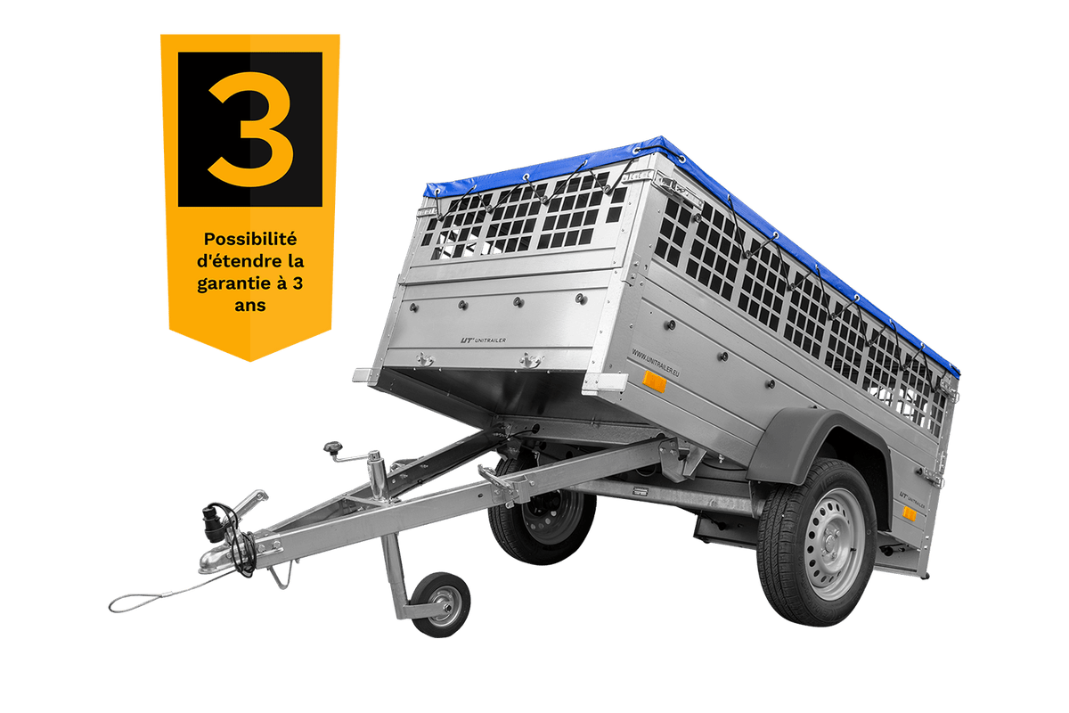 Remorque Grillagée Garden Trailer  750 kg