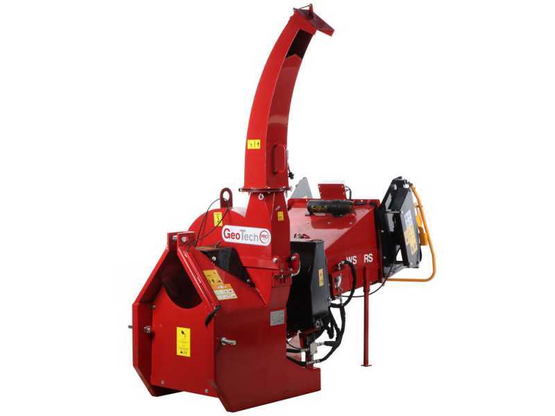 GeoTech Pro WS52RS – Broyeur à tracteur avec rouleaux d'entraînement hydraulique