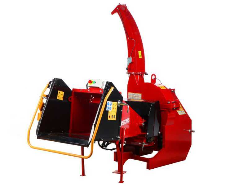 GeoTech Pro WS72RS – Broyeur à tracteur avec rouleaux d'entraînement hydraulique