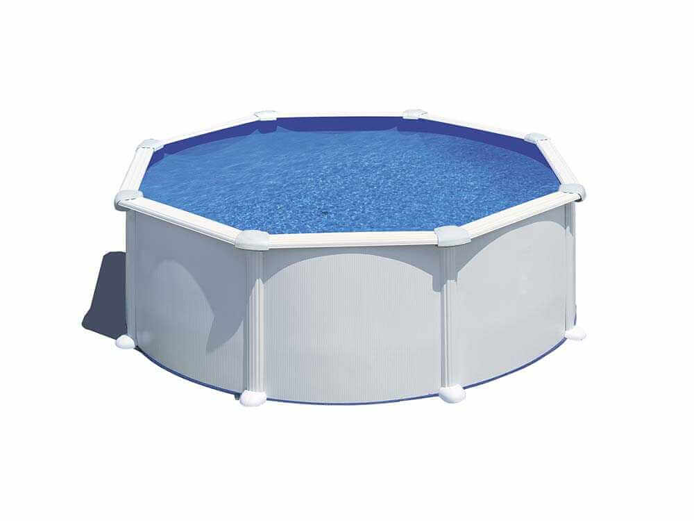 Piscine ronde Gre Atlantis Ø350x132 cm vue d'ensemble