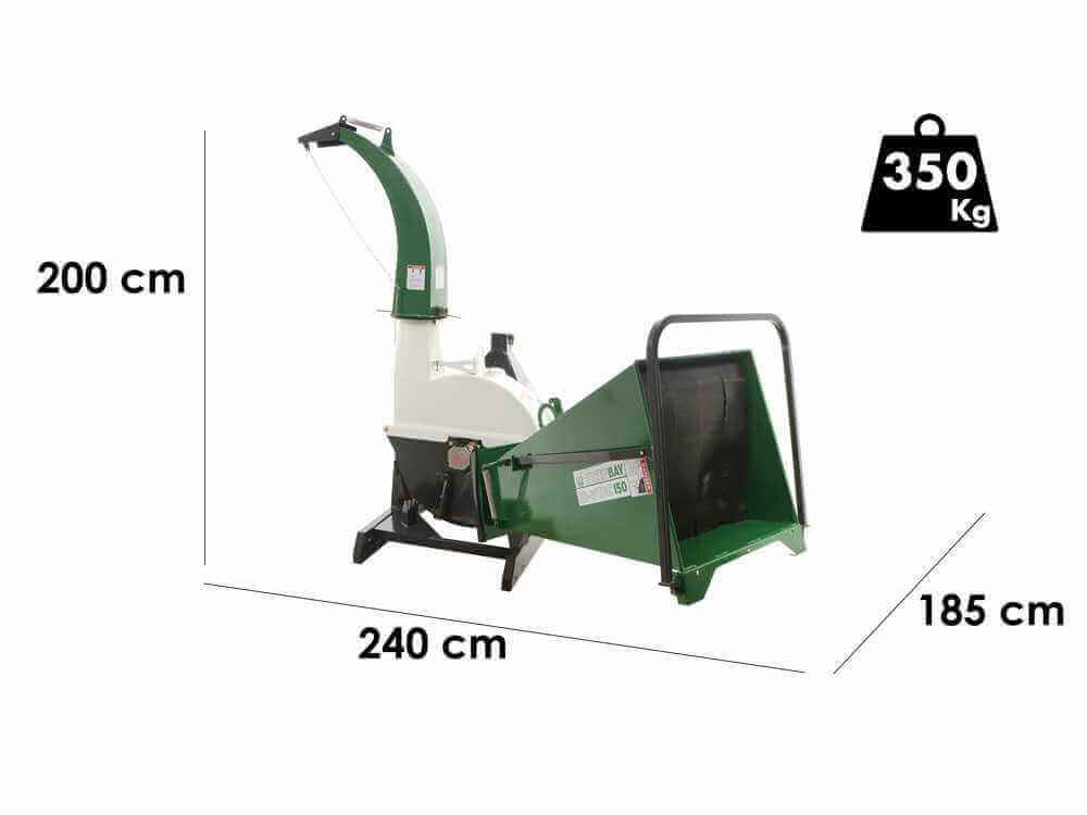 Broyeur sur tracteur GreenBay GB-WTDC 150-Neuf