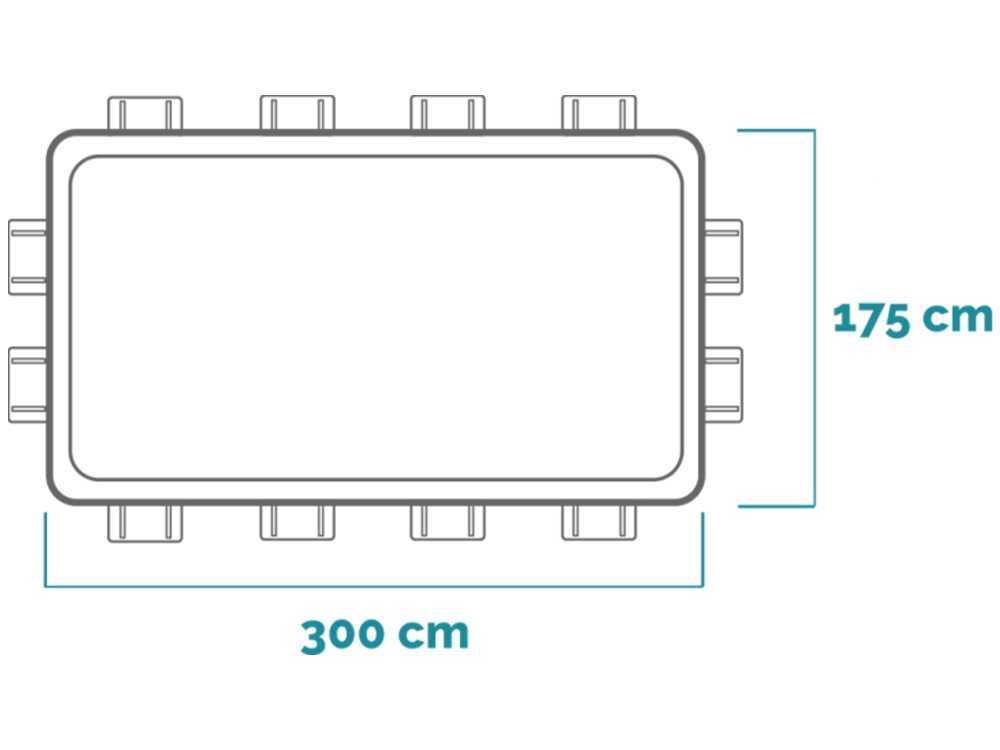 Intex Prisma Frame 26784NP - 300x175x80 cm - Piscine hors-sol + Épurateur et Échelle