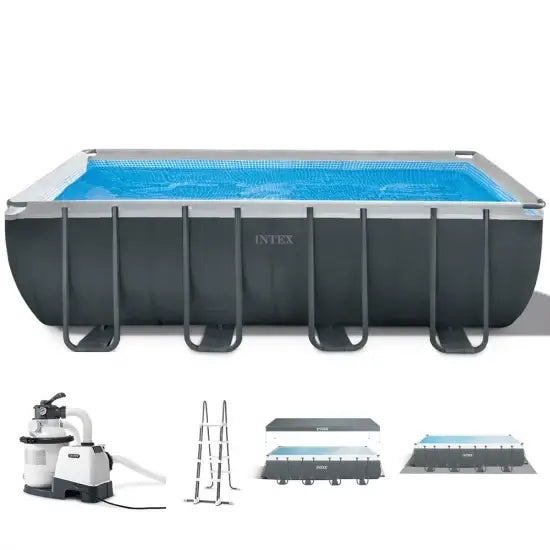 Piscine hors-sol Intex Ultra XTR Frame 26356NP – 549 x 274 x 132 cm avec filtre à sable