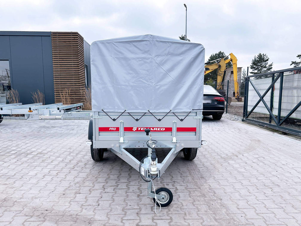 Remorque voiture à deux essieux avec bâche  300-750 kg